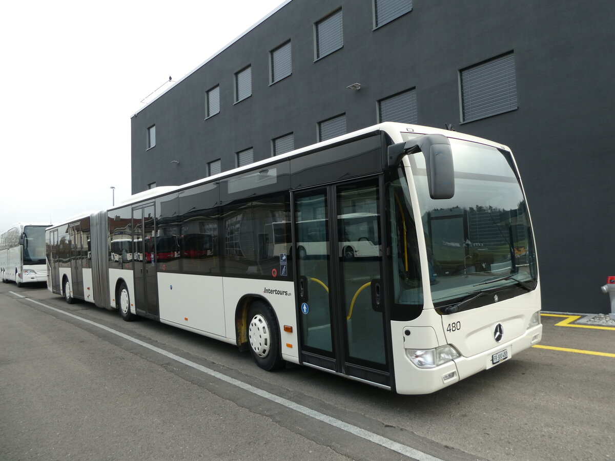 (230'816) - Intertours, Domdidier - Nr. 480/FR 300'480 - Mercedes (ex Nr. 210; ex STI Thun Nr. 134) am 21. November 2021 in Winterthur, EvoBus