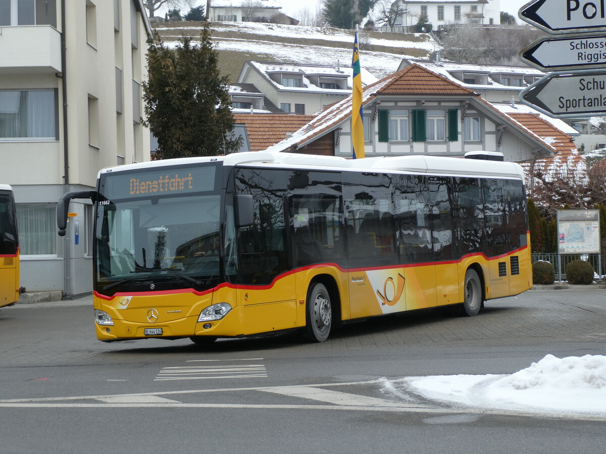 (231'419) - Engeloch, Riggisberg - Nr. 7/BE 644'126 - Mercedes am 17. Dezember 2021 in Riggisberg, Post