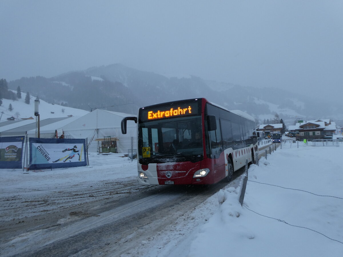 (231'841) - TPF Fribourg (Wieland 76) - Nr. 612/FR 300'241 - Mercedes am 9. Januar 2022 in Adelboden, Weltcup