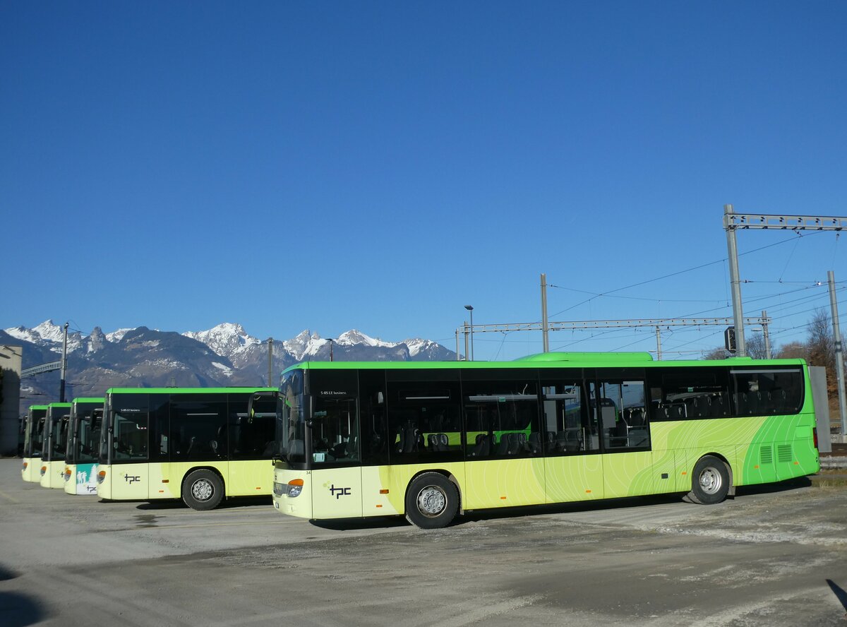 (232'330) - TPC Aigle - Nr. 34/VD 264'510 - Setra (ex Volnbusz, H-Budapest) am 23. Januar 2022 in Aigle, Dpt