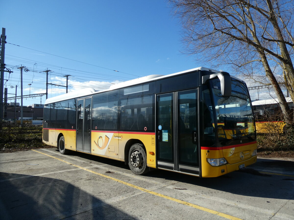 (232'513) - CarPostal Ouest - VD 1258 - Mercedes (ex TPB, Sdeilles) am 30. Januar 2022 in Yverdon, Garage