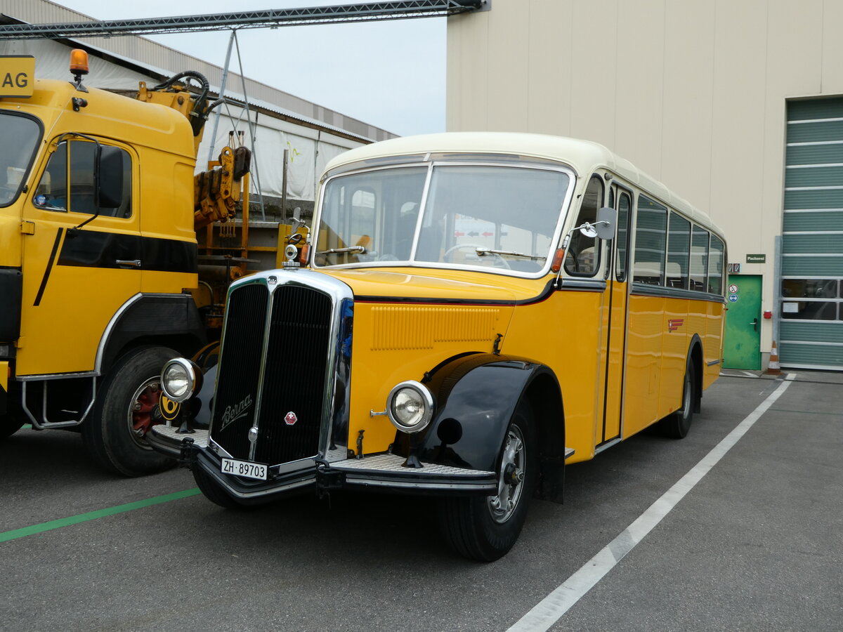 (235'314) - Rupp, Zumikon - ZH 89'703 - Berna/R&J (ex Liechti, Ligerz; ex Wyland Post, Trllikon; ex Peter, Pfaffnau) am 7. Mai 2022 in Attikon, Wegmller