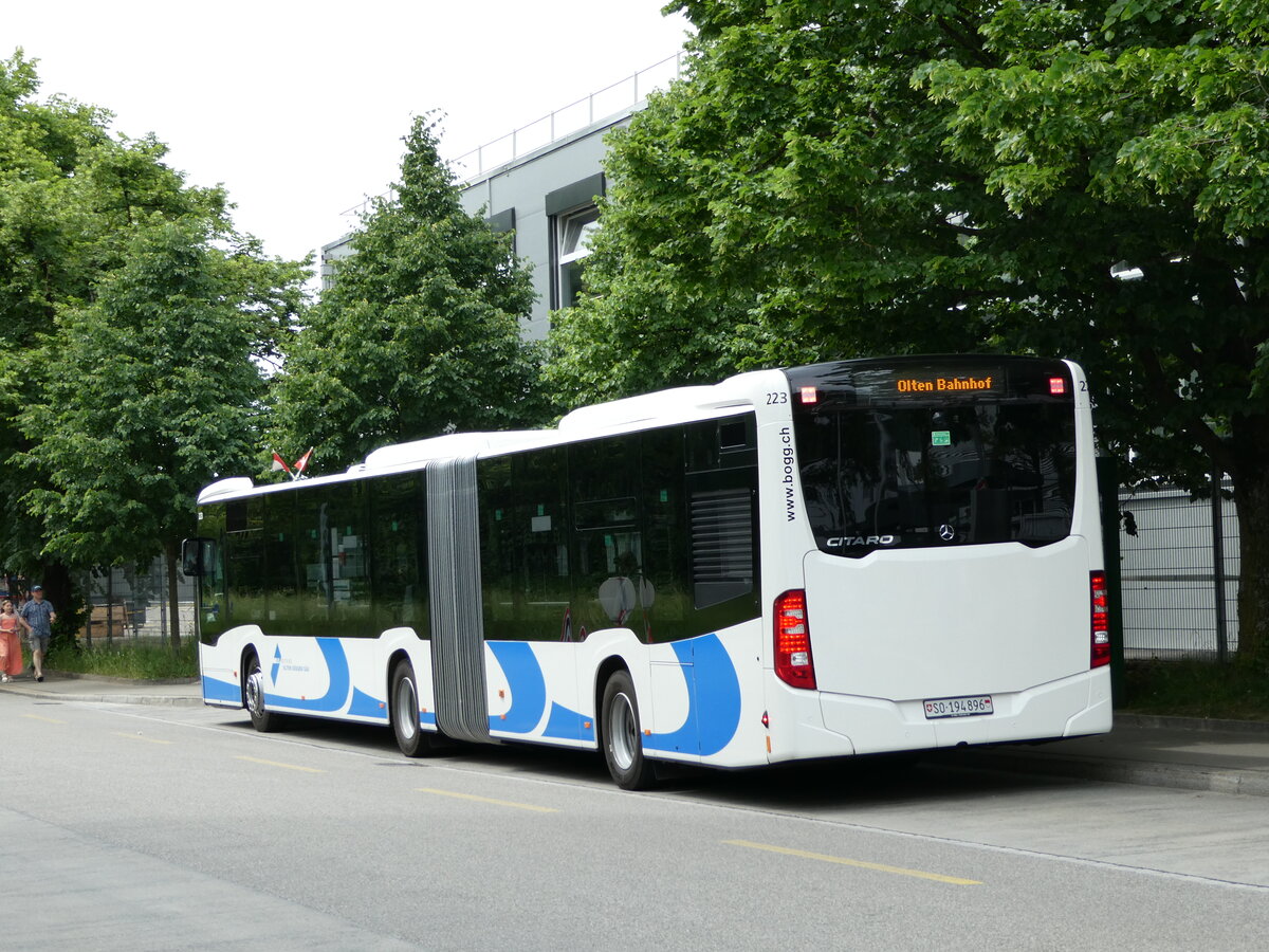 (236'154) - BOGG Wangen b.O. - Nr. 223/SO 194'896 - Mercedes am 22. Mai in Olten, Industriewerk