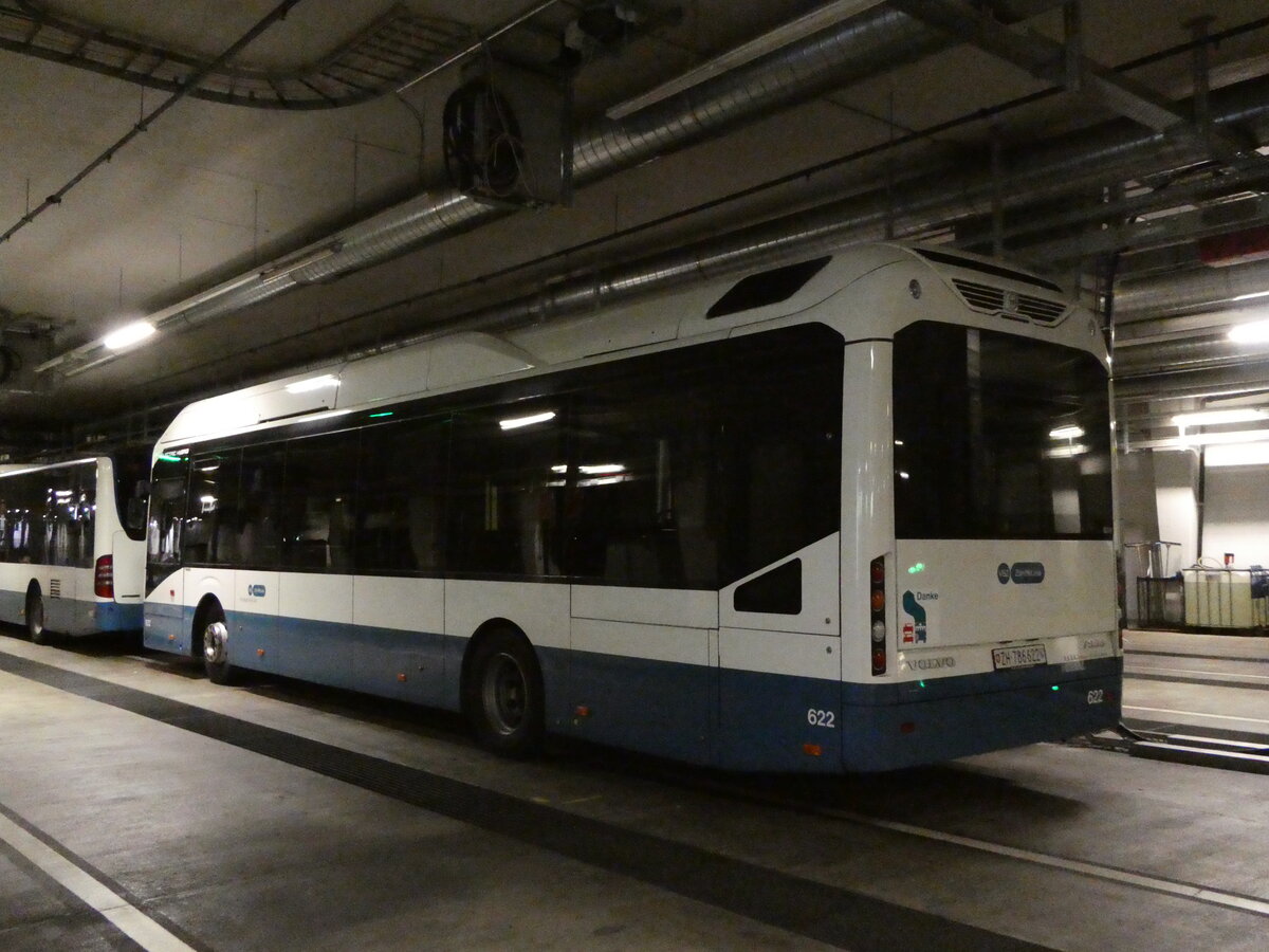 (236'437) - VBZ Zrich - Nr. 622/ZH 786'622 - Volvo am 28. Mai 2022 in Zrich, Garage Hardau