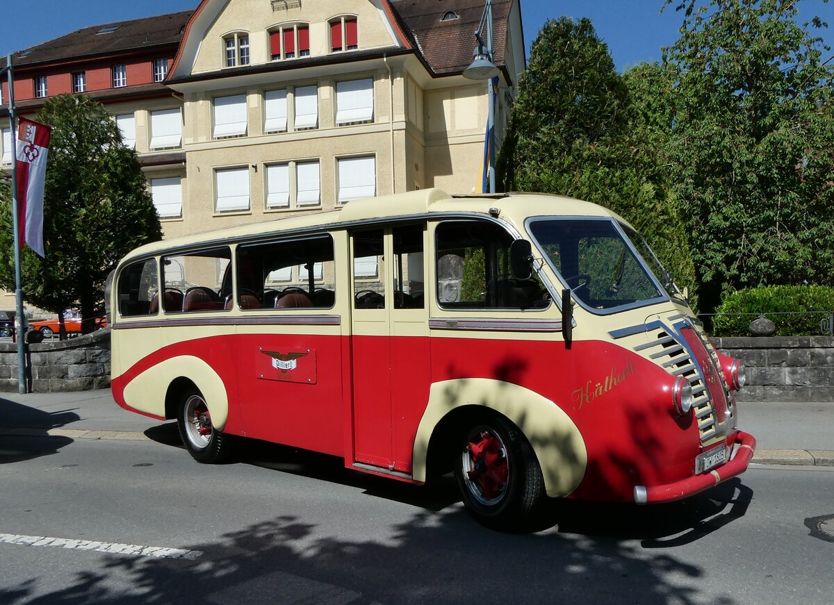 (236'565) - Dillier, Sarnen - OW 1085 - Saurer/R&J am 4. Juni 2022 in Sarnen, OiO