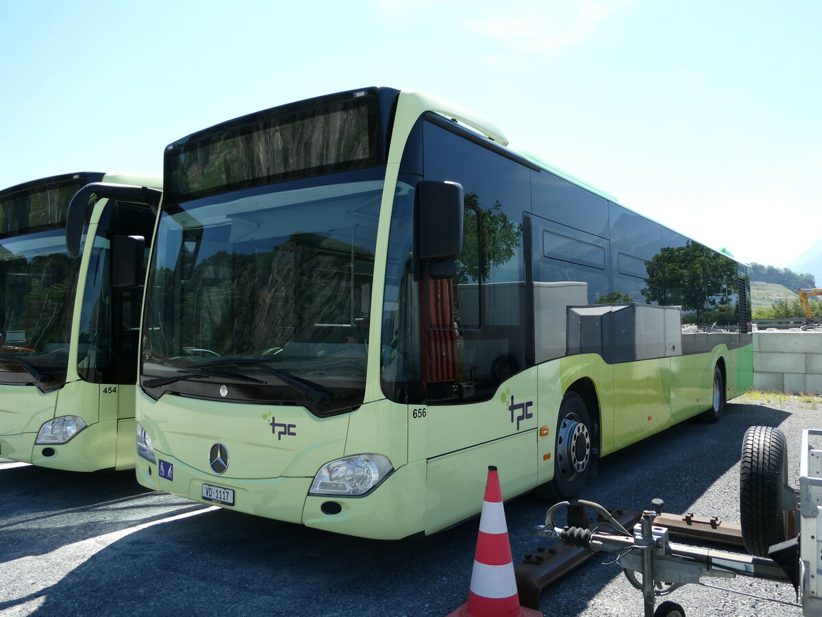 (238'126) - TPC Aigle - Nr. 656/VD 1117 - Mercedes (ex Borini, F-Combloux) am 16. Juli 2022 in Aigle, Dpt