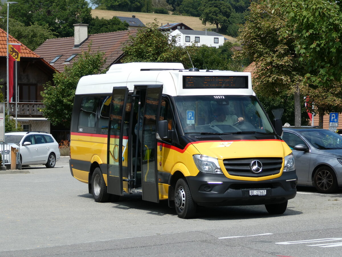 (238'501) - Engeloch, Riggisberg - Nr. 19/BE 27'667 - Mercedes am 28. Juli 2022 in Riggisberg, Post