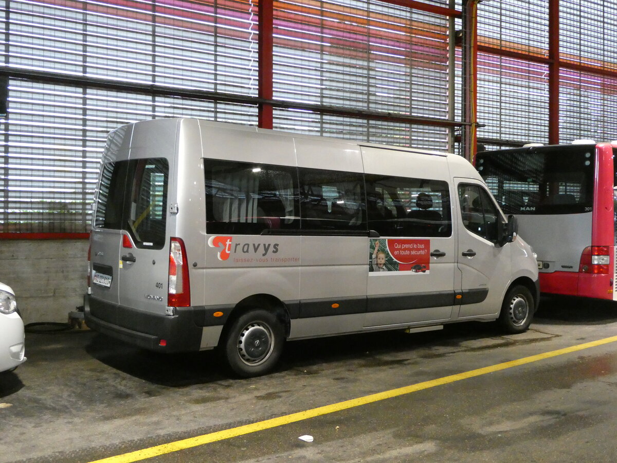 (240'494) - TRAVYS Yverdon - Nr. 401/VD 221'810 - Opel am 2. Oktober 2022 in Yverdon, Garage