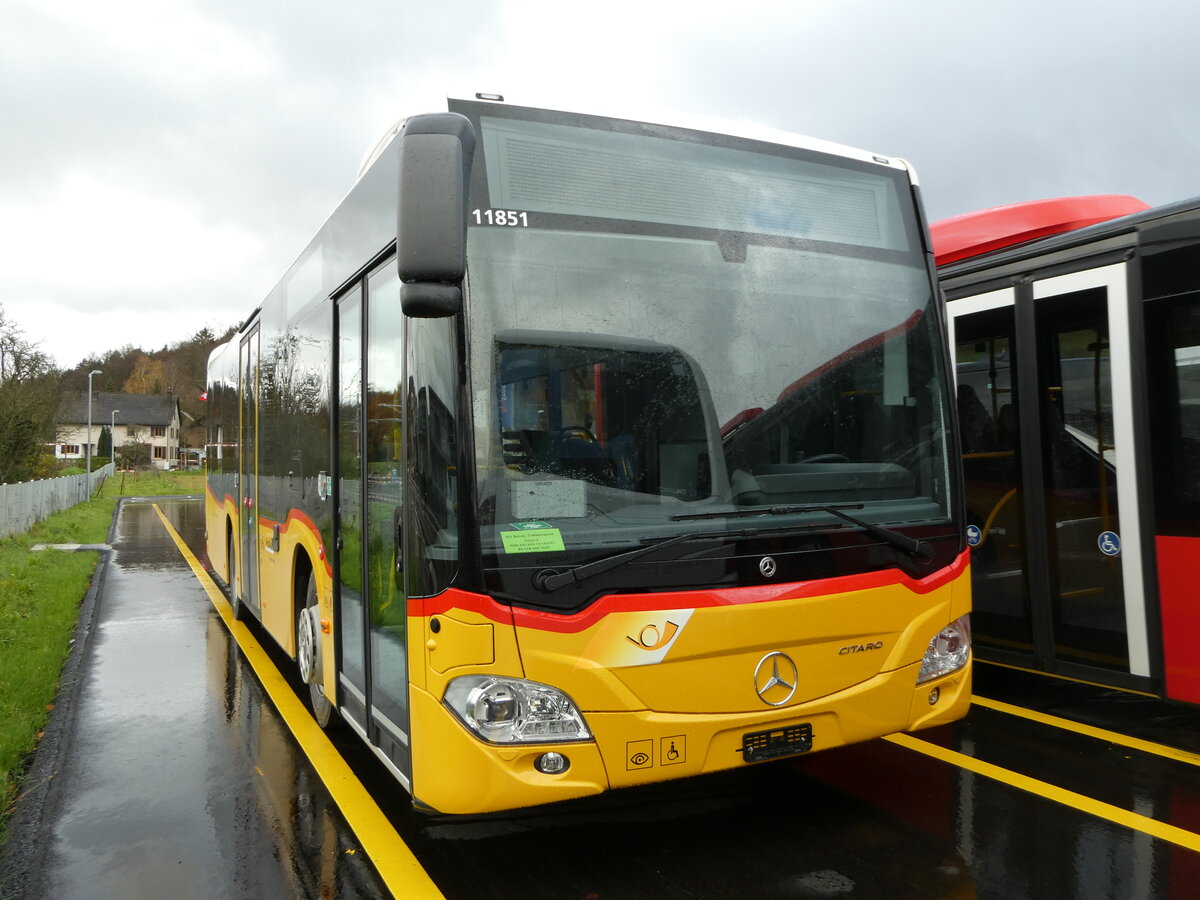 (242'997) - Bossi&Hemmi, Tiefencastel - PID 11'851 - Mercedes am 18. November 2022 in Winterthur, EvoBus