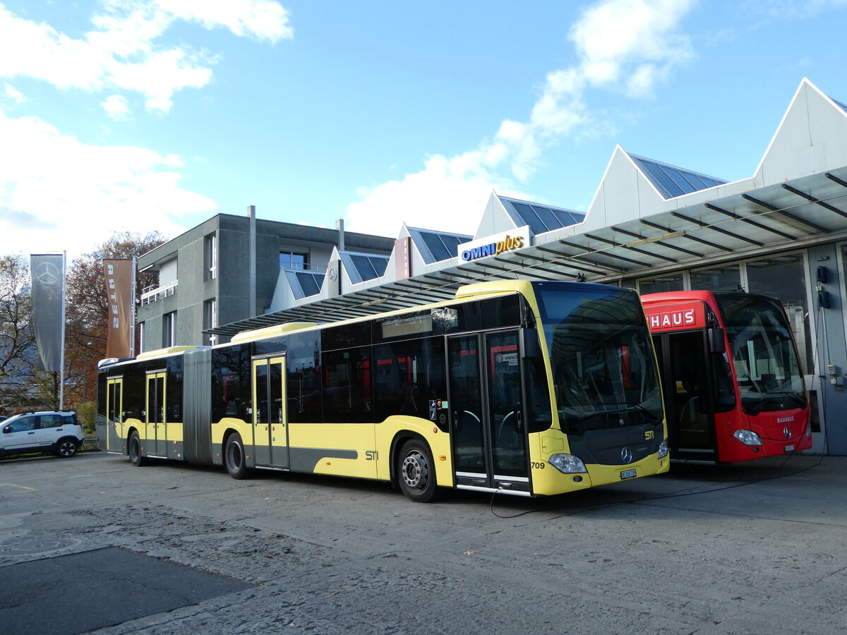 (243'037) - STI Thun - Nr. 709/BE 865'709 - Mercedes am 20. November 2022 in Thun, Garage