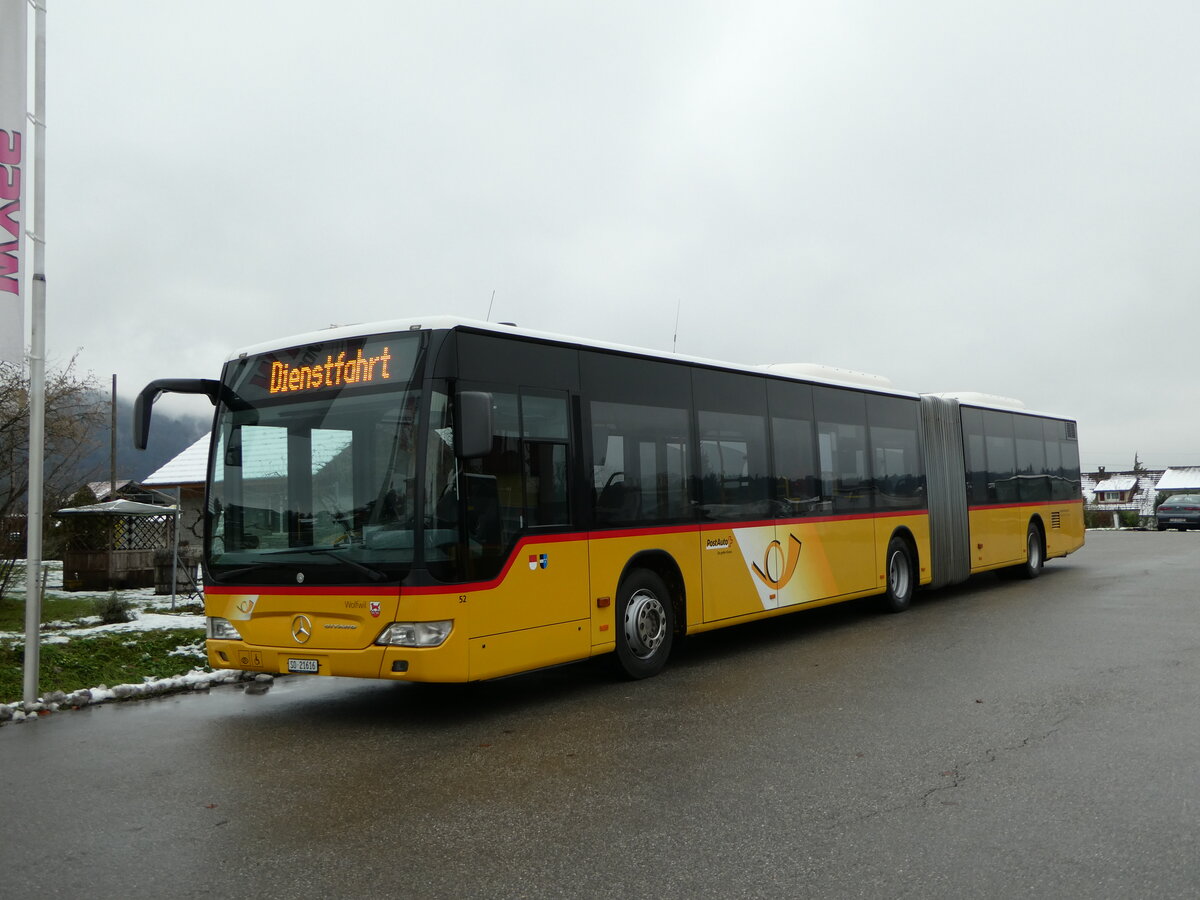 (243'879) - Wyss, Boningen - Nr. 52/SO 21'616 - Mercedes am 15. Dezember 2022 in Boningen, Garage