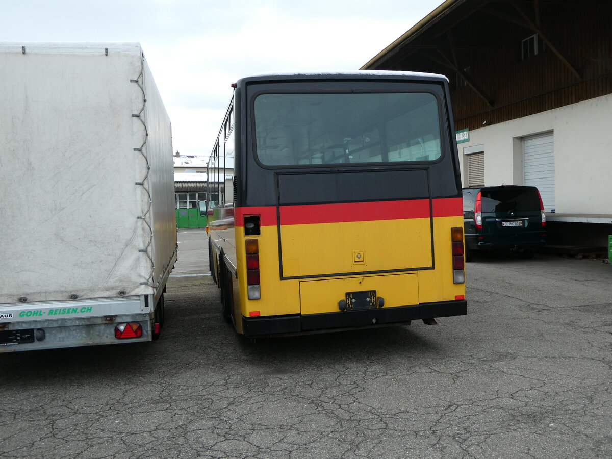 (245'224) - Gohl, Herzogenbuchsee - NAW/Hess (ex Lado, Gandria; ex Barenco, Faido PID 10'190; ex AMSA Chiasso Nr. 18) am 21. Januar 2023 in Herzogenbuchsee, Garage