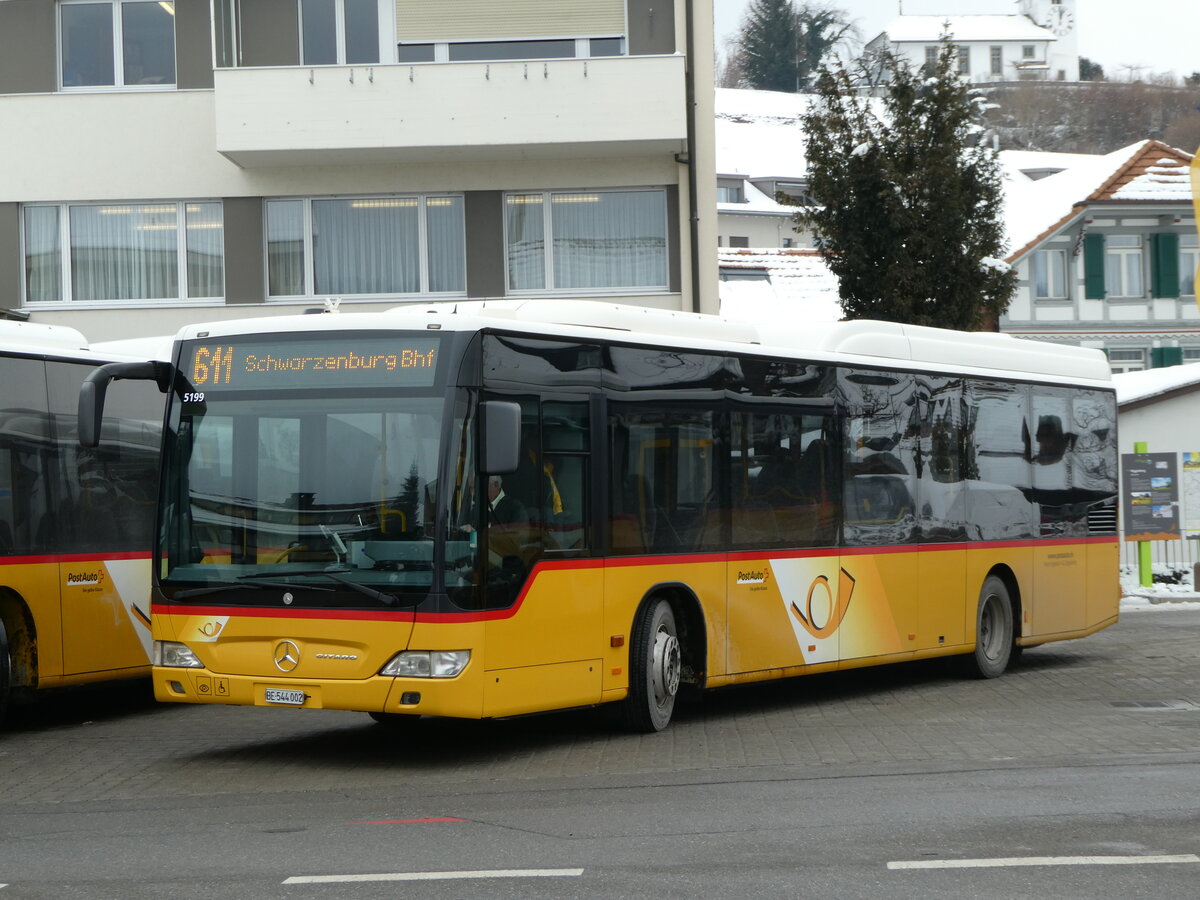 (245'276) - Engeloch, Riggisberg - Nr. 2/BE 544'002/PID 5199 - Mercedes am 23. Januar 2023 in Riggisberg, Post