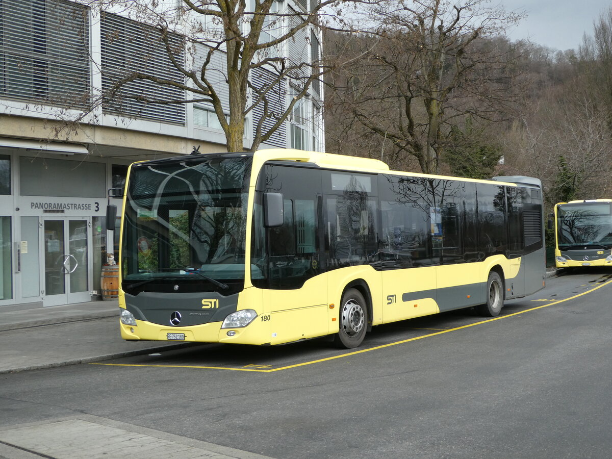 (246'958) - STI Thun - Nr. 180/BE 752'180 - Mercedes am 8. März 2023 bei der Schiffländte Thun