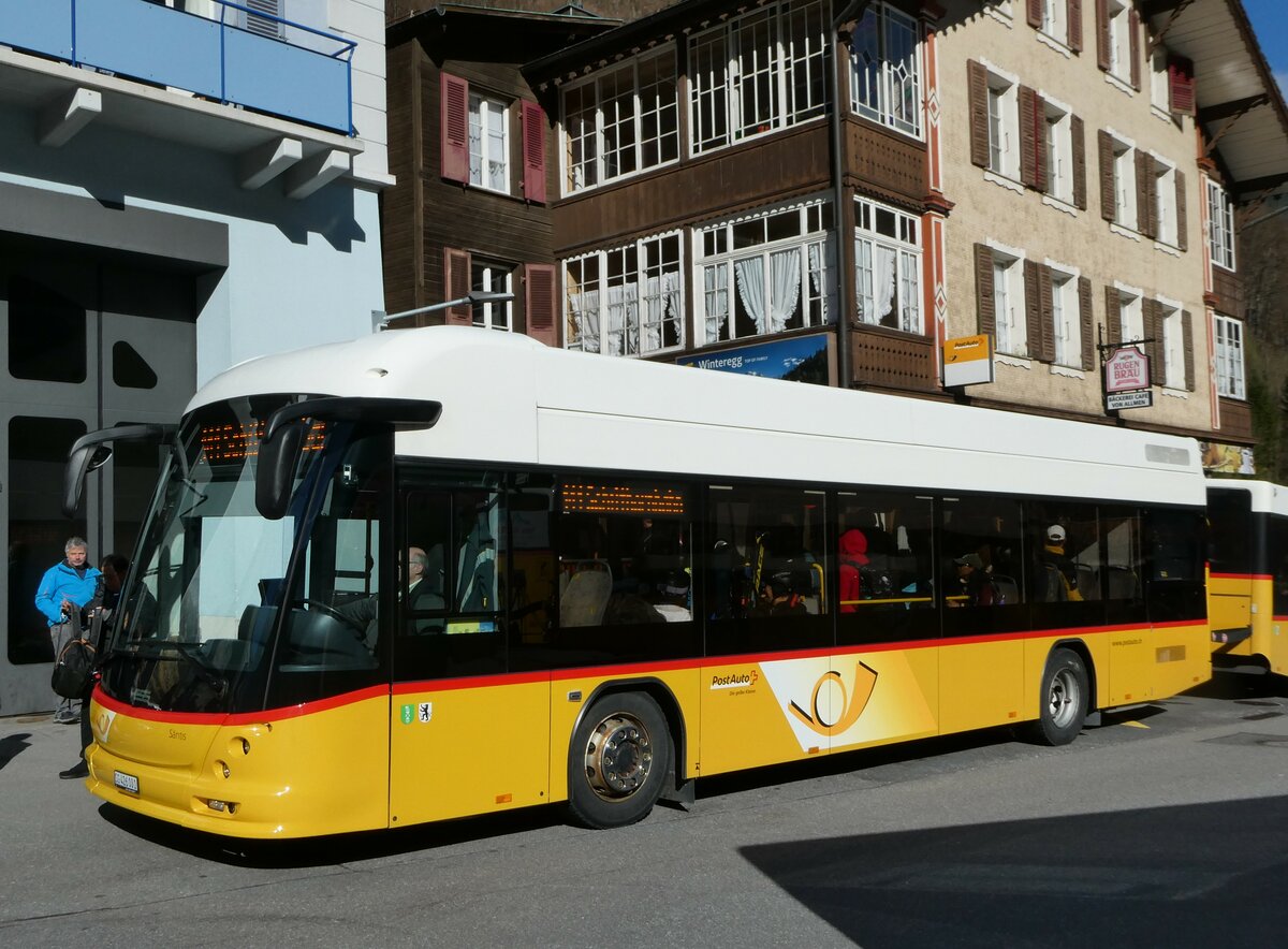 (248'766) - PostAuto Ostschweiz - SG 426'001/PID 10'148 - Hess am 18. April 2023 beim Bahnhof Lauterbrunnen