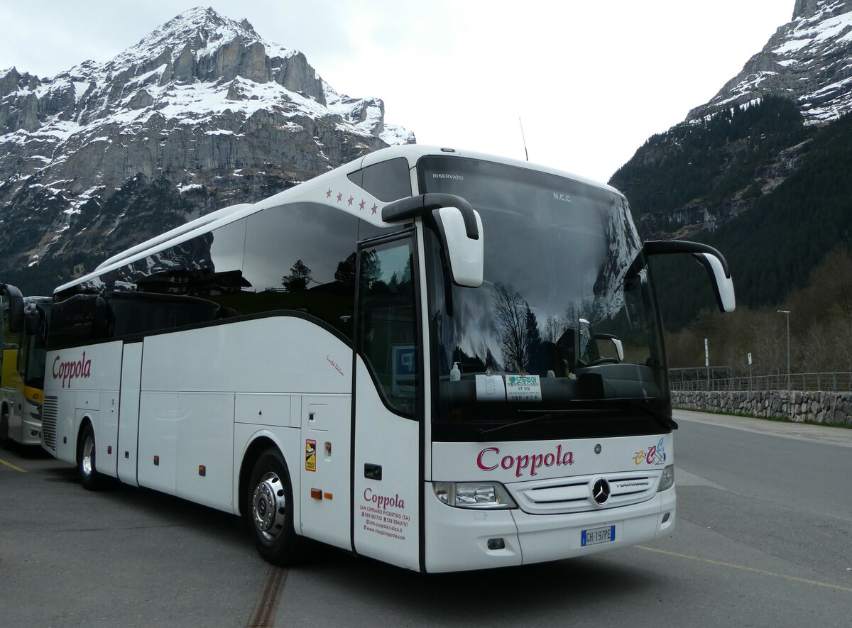 (249'199) - Aus Italien: Coppola, San Cipriano - GH-197 PE - Mercedes am 28. April 2023 in Grindelwald, Grund