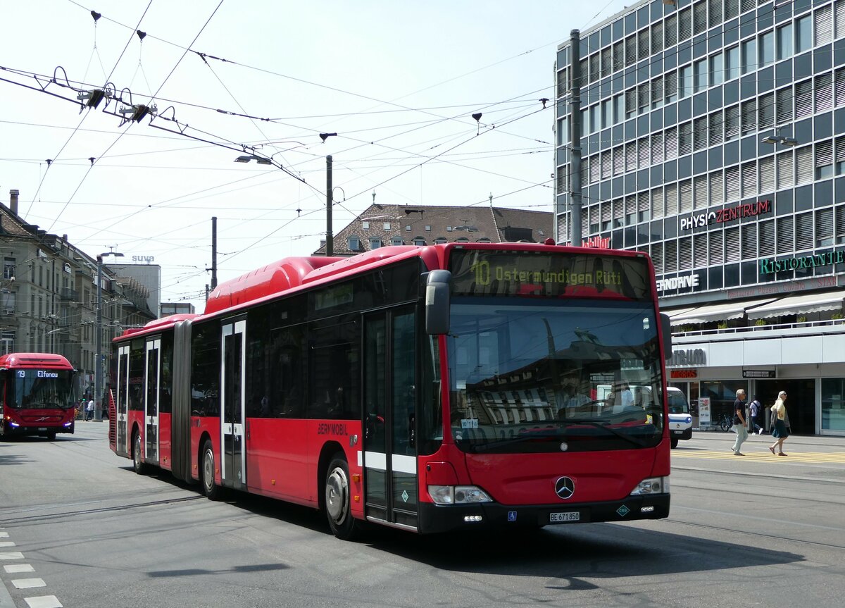 (251'645) - Bernmobil, Bern - Nr. 850/BE 671'850 - Mercedes am 17. Juni 2023 beim Bahnhof Bern