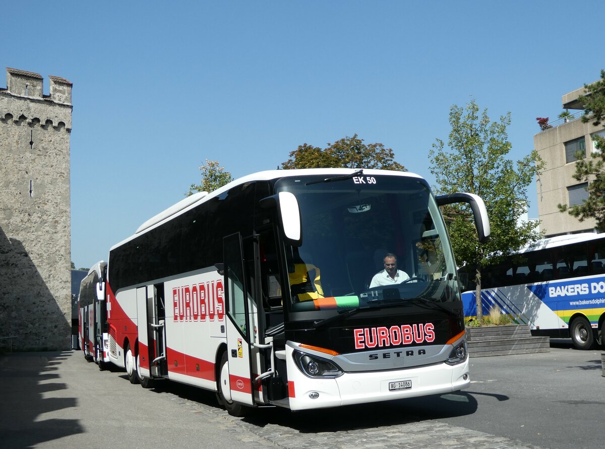 (254'162) - Knecht, Windisch - Nr. 50/AG 14'086 - Setra am 23. August 2023 in Thun, Berntorplatz