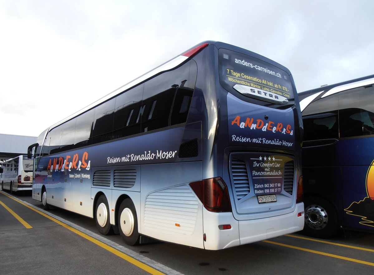 (257'893) - AaNnDdEeRrSs, Zrich - ZH 30'370 U - Setra am 23. Dezember 2023 in Winterthur, Daimler Buses