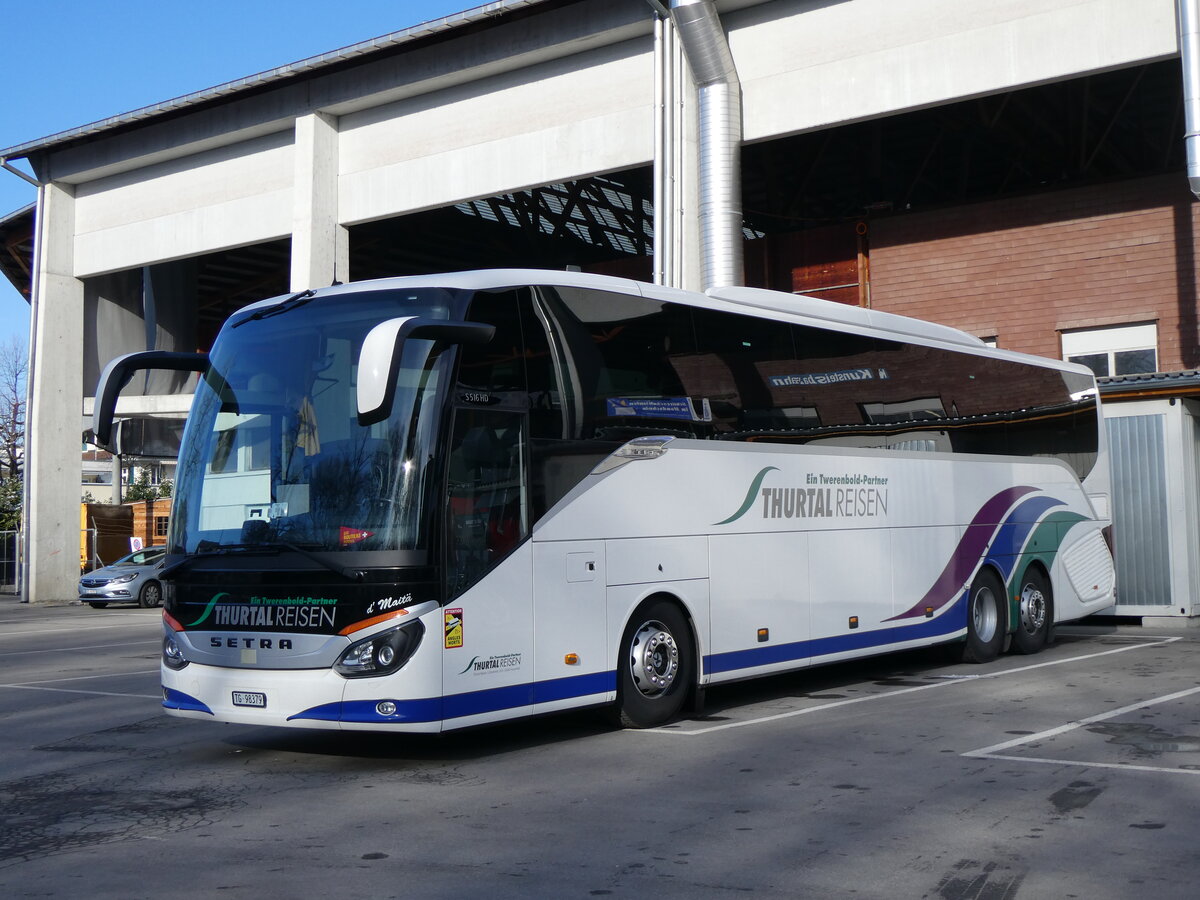 (258'807) - Thurtal-Reisen, Frauenfeld - TG 98'379 - Setra am 21. Januar 2024 in Thun, Grabengut