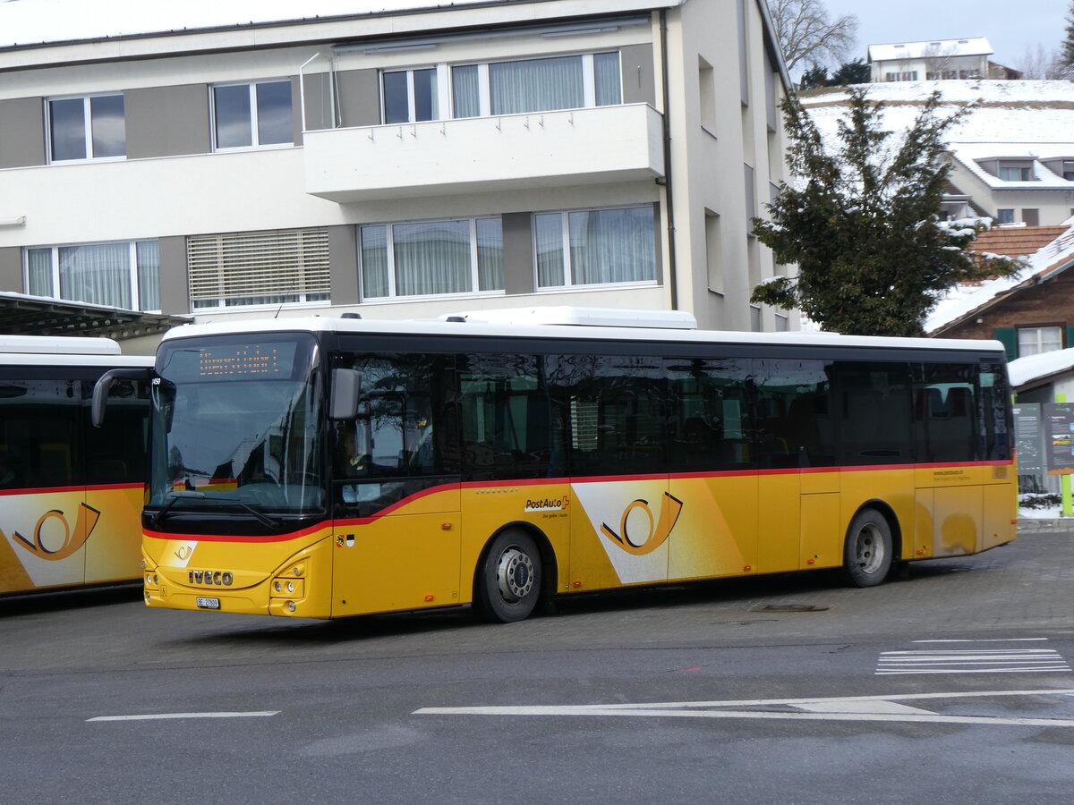 (258'832) - Engeloch, Riggisberg - Nr. 11/BE 27'809/PID 11'450 - Iveco am 22. Januar 2024 in Riggisberg, Post