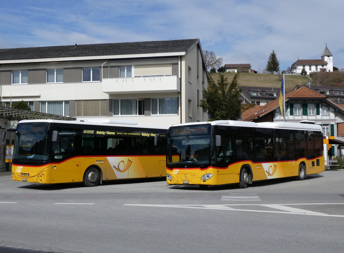 (260'370) - Engeloch, Riggisberg - Nr. 7/BE 644'126/PID 11'662 - Mercedes am 15. Mrz 2024 in Riggisberg, Post