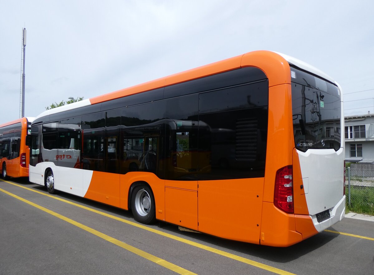 (262'114) - Globe-Limo, Le Lignon - (144'373) - eMercedes am 4. Mai 2024 in Winterthur, Daimler Buses