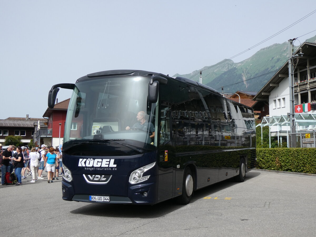 (264'095) - Aus Deutschland: Kgel, Radolfzell - KN-UO 344 - VDL am 29. Juni 2024 beim Bahnhof Brienz