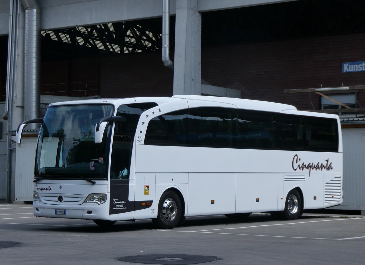 (264'973) - Aus Italien: Cinquanta, Castelforte - Nr. 50/FN-337 JC - Mercedes am 24. Juli 2024 in Thun, Grabengut