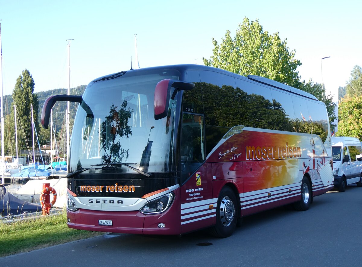 (265'455) - Moser, Flaach - ZH 189'253 - Setra am 6. August 2024 in Thun, Strandbad