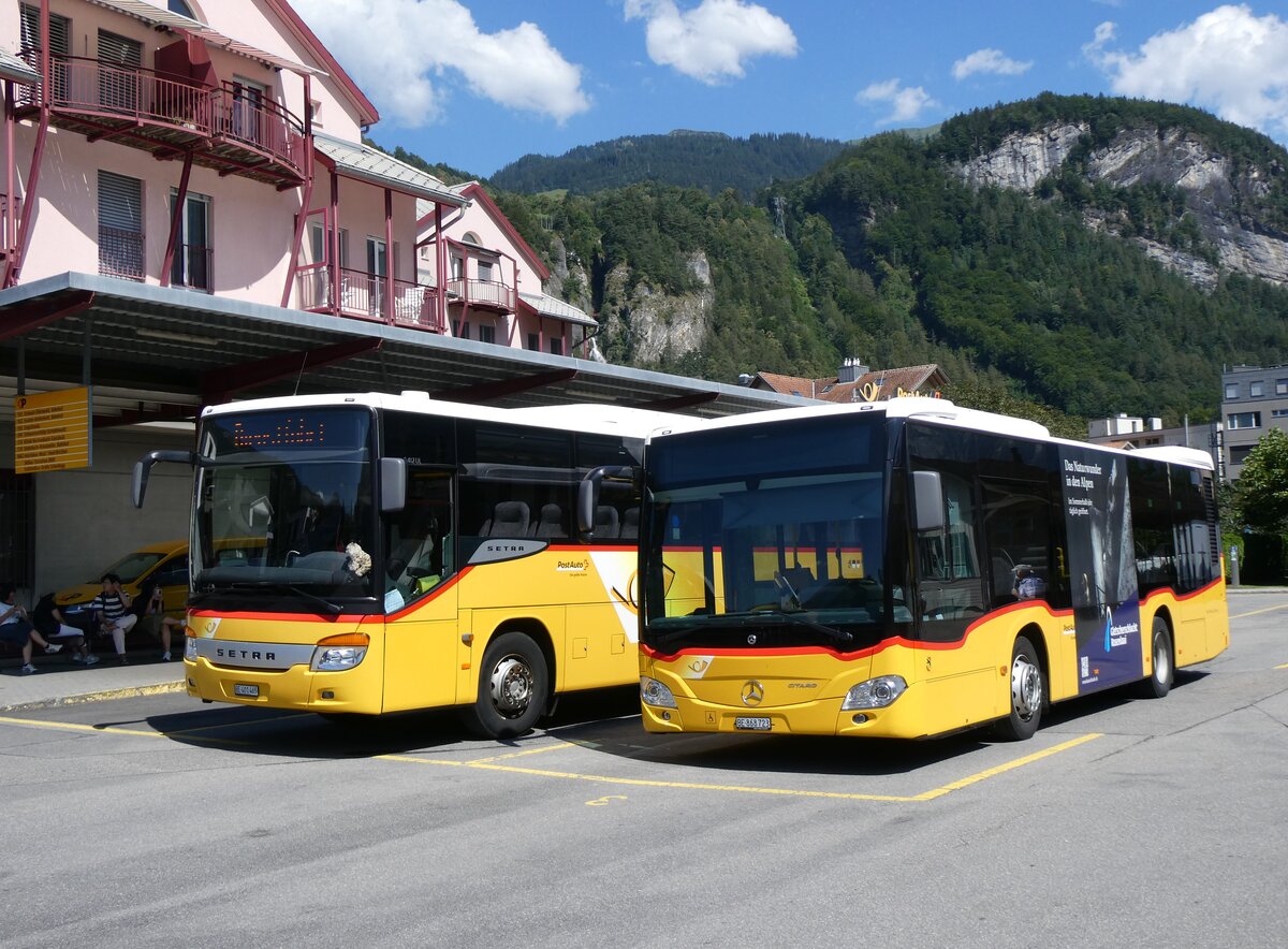 (265'609) - Flck, Brienz - Nr. 23/BE 868'723/PID 11'528 - Mercedes am 13. August 2024 in Meiringen, Postautostation