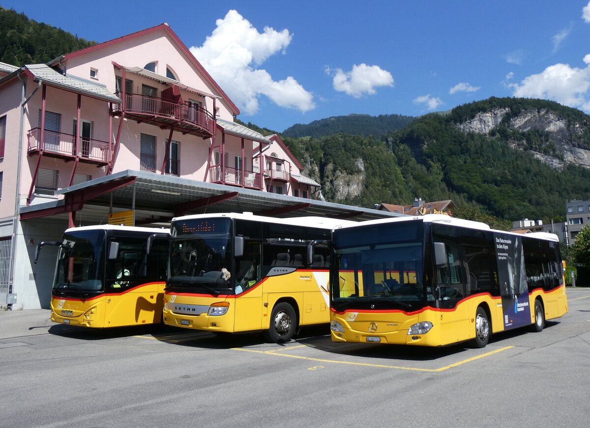 (265'610) - Flck, Brienz - Nr. 23/BE 868'723/PID 11'528 - Mercedes am 13. August 2024 in Meiringen, Postautostation