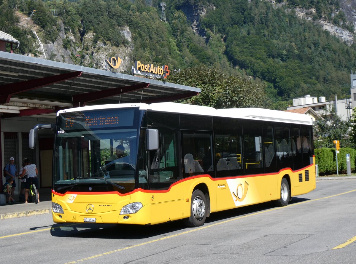 (265'637) - Flck, Brienz - Nr. 5/BE 113'349/PID 10'859 - Mercedes am 13. August 2023 in Meiringen, Postautostation