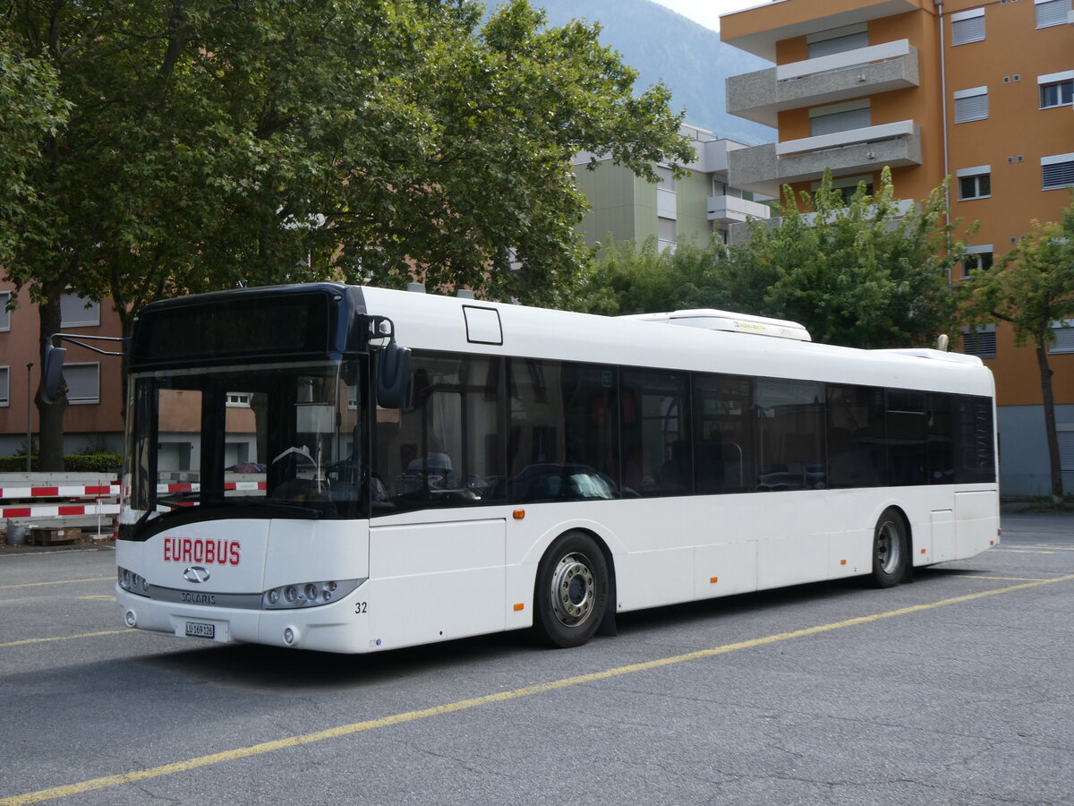 (265'755) - ARAG Ruswil - Nr. 32/LU 169'126 - Solaris am 16. August 2024 in Brig, Postgarage