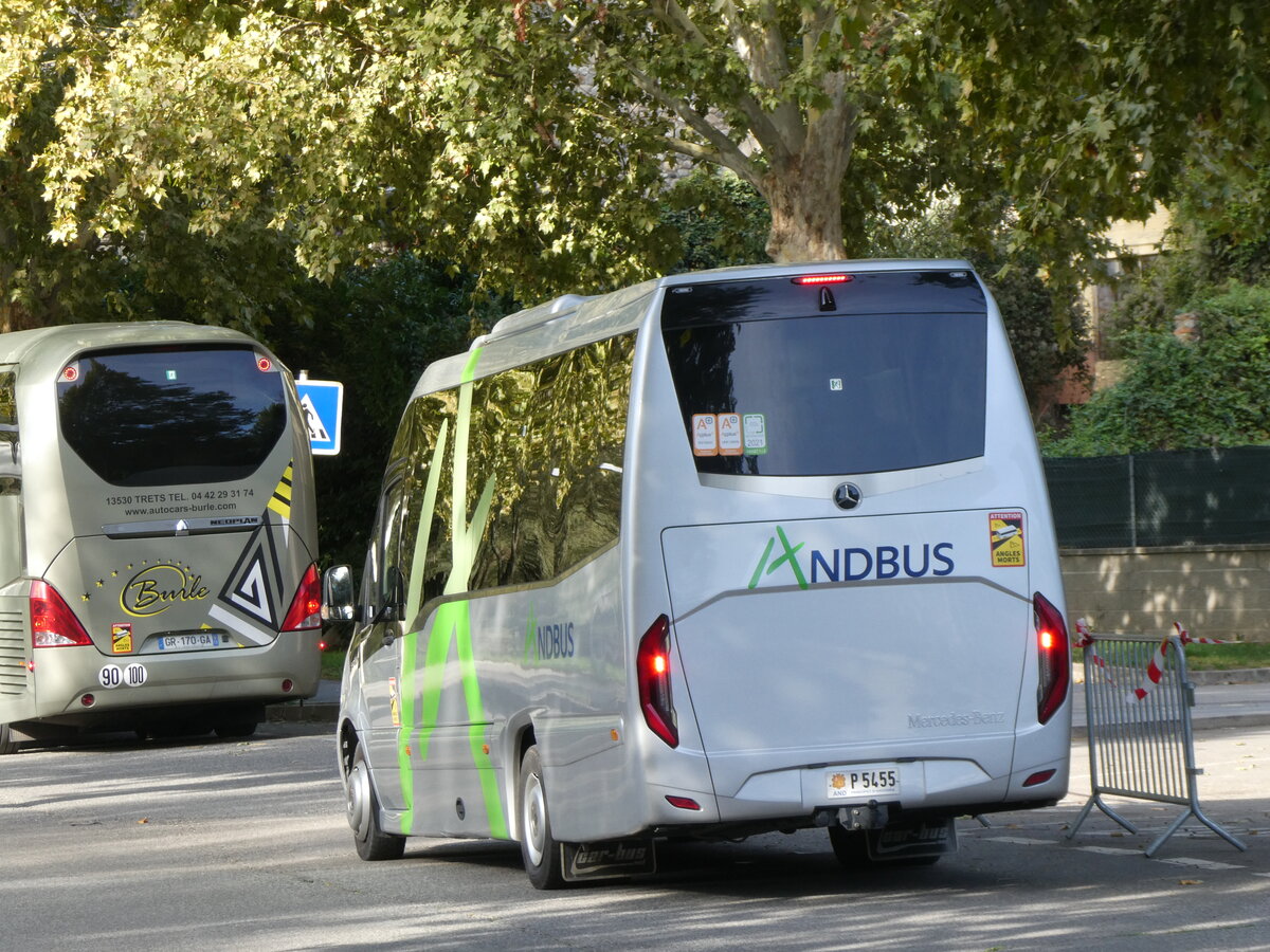 (267'089) - Aus Andorra: Andbus, Andorra la Vella - P5455 am 17. September 2024 in Seu d'Urgell