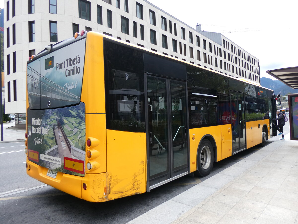 (267'217) - Coopalsa, Andorra la Vella - P6226 - Mercedes am 18. September 2024 in Andorra la Vella, Estaci Nacional Autobusos