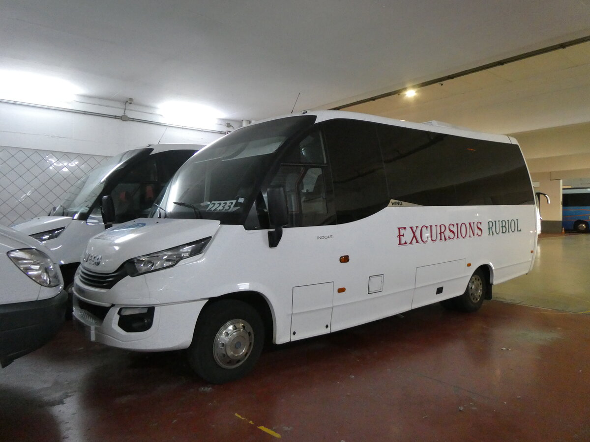 (267'304) - Rubiol, Escaldes-Engordany - M9903 - Iveco/Indcar am 19. September 2024 in Andorra la Vella, Carparkhaus