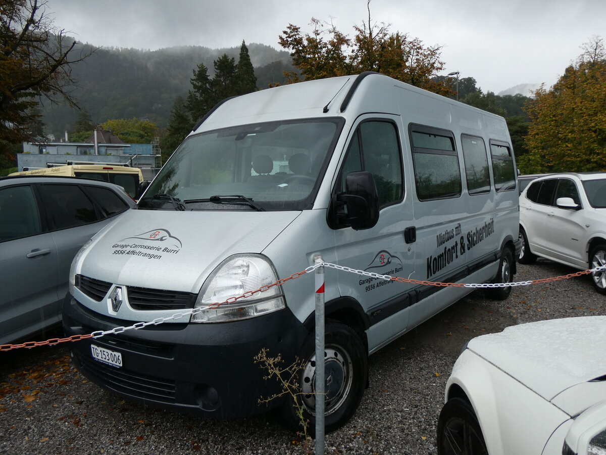 (267'590) - Burri, Affeltrangen - TG 156'006 - Renault am 28. September 2024 in Thun, Rosenau