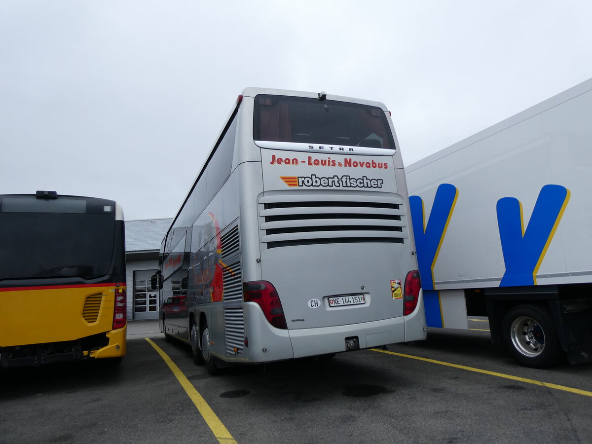 (268'284) - Jean-Louis, Ftigny - Nr. 78/NE 144'151 - Setra am 19. Oktober 2024 in Kerzers, Interbus