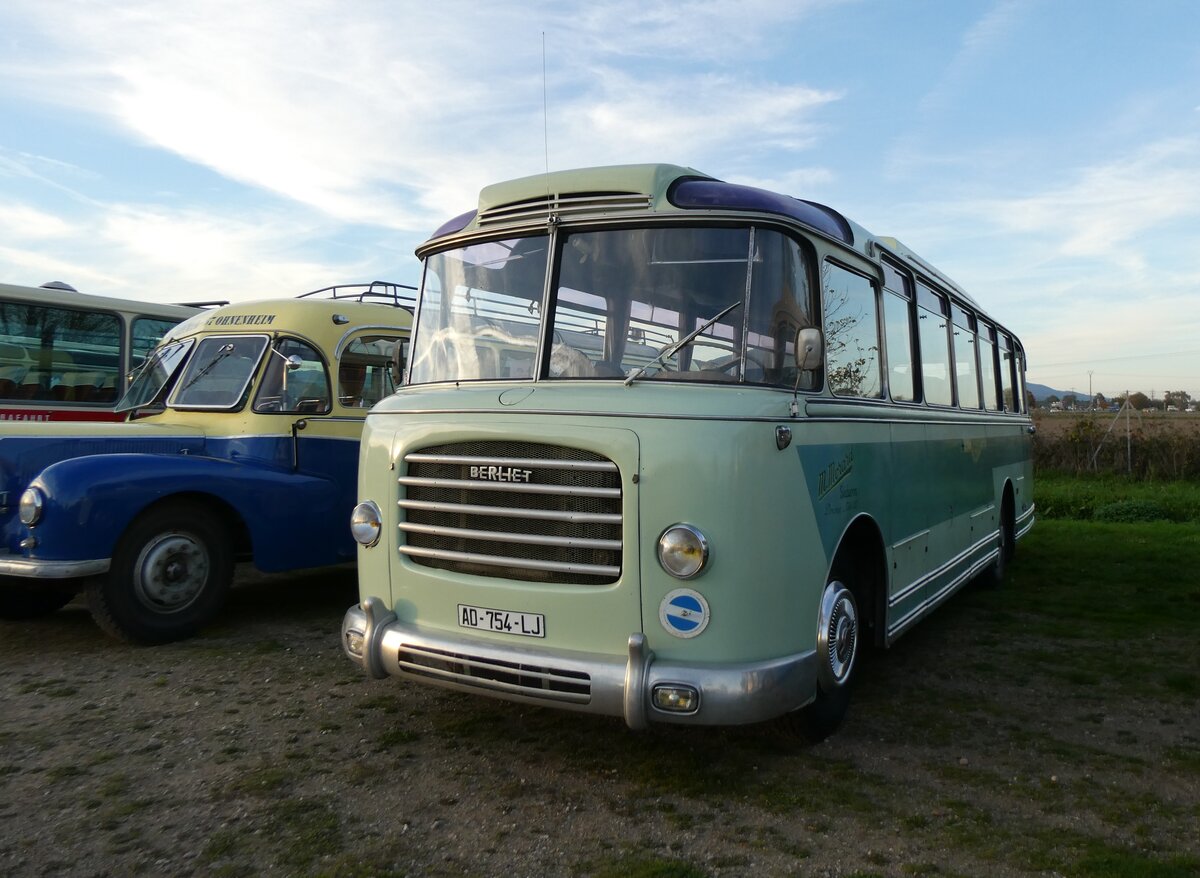 (268'463) - Morard, Sderon (AAF) - AD 754 LJ - Berliet/Gangloff Colmar am 25. Oktober 2024 in Kintzheim, Cigoland