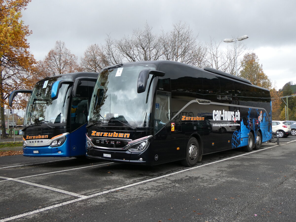 (269'138) - Zerzuben, Visp-Eyholz - Nr. 15/VS 549'315 - Setra am 12. November 2024 in Thun, Seestrasse