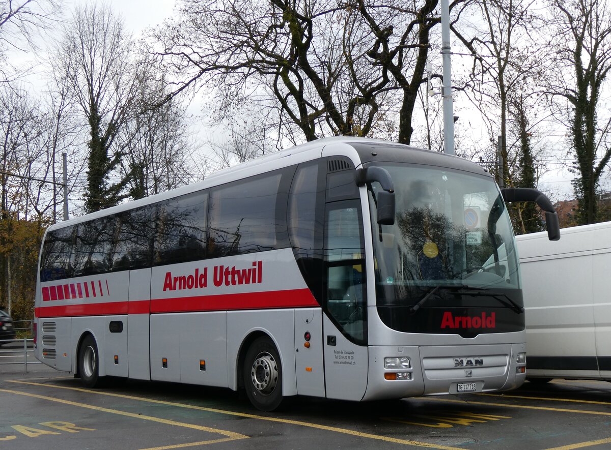 (269'592) - Arnold, Uttwil - TG 117'718 - MAN am 3. Dezember 2024 in Bern, Sch�tzenmatte