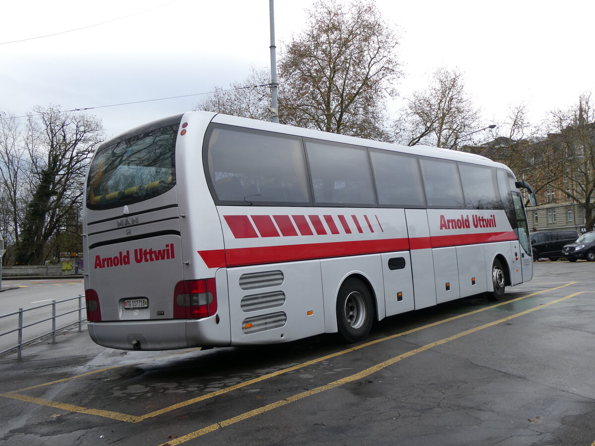 (269'593) - Arnold, Uttwil - TG 117'718 - MAN am 3. Dezember 2024 in Bern, Sch�tzenmatte