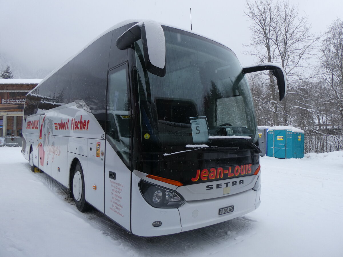 (270'949) - Jean-Louis, F�tigny - Nr. 42/FR 300'466 - Setra am 11. Januar 2025 in Adelboden, ASB