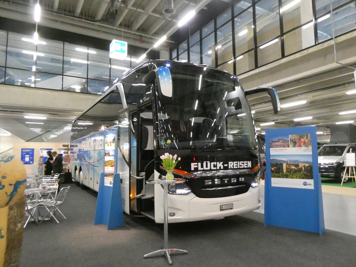 (271'462) - Flck, Brienz - BE 170'009 - Setra am 25. Januar 2025 in Bern, Ferienmesse