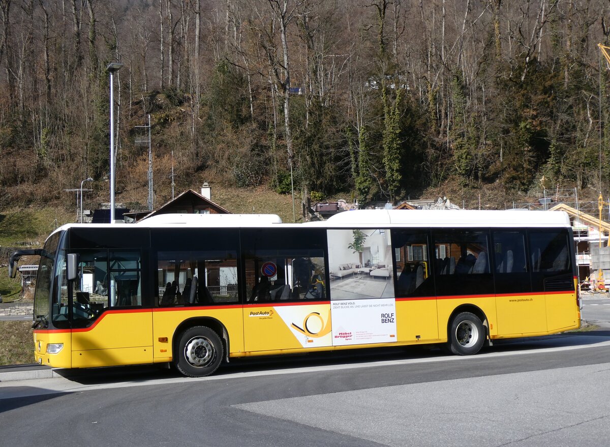 (272'205) - PostAuto Bern - BE 610'544/PID 5417 - Mercedes (ex BE 538'988; ex BE 637'781) am 17. Februar 2025 in Ringgenberg, S�ge