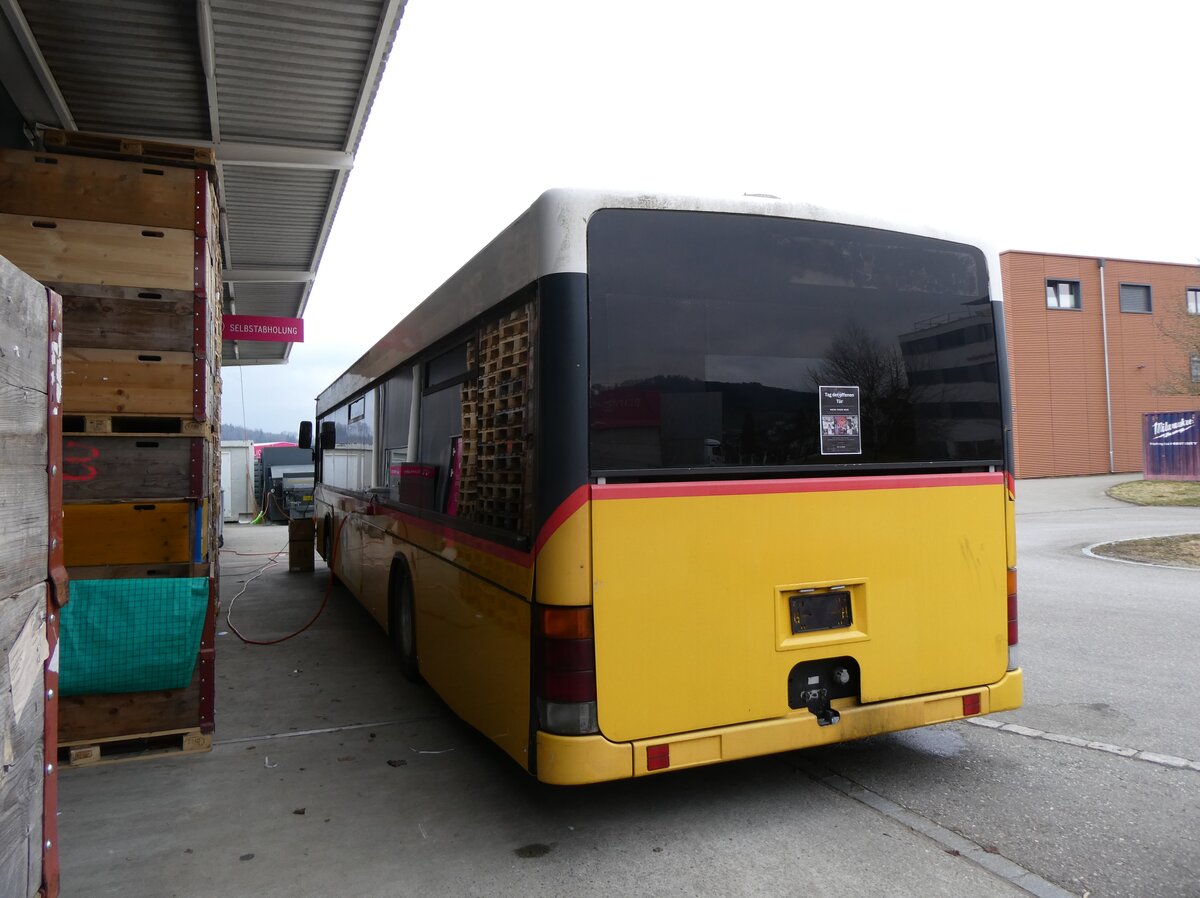 (272'511) - K�bli, Kaufdorf - Volvo/Hess (ex Kuhn, Merenschwand PID 1430) am 1. M�rz 2025 in Belp, Druckerei Jordi