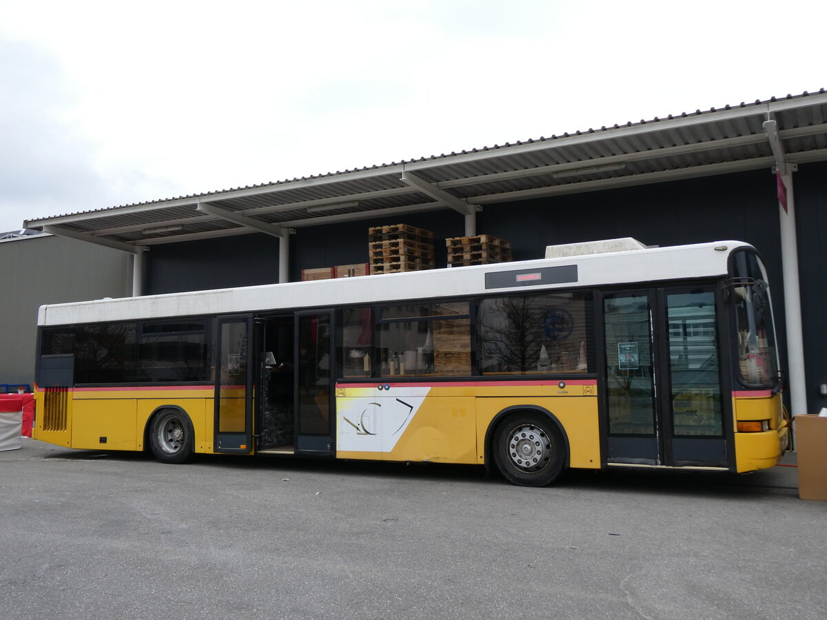 (272'513) - K�bli, Kaufdorf - Volvo/Hess (ex Kuhn, Merenschwand PID 1430) am 1. M�rz 2025 in Belp, Druckerei Jordi