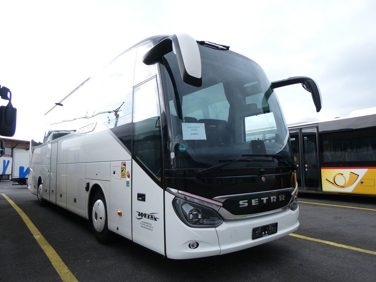 (272'554) - Aus Oesterreich: Weiss, St. Georgen - (LB 745 HK) am 1. M�rz 2025 in Kerzers, Interbus