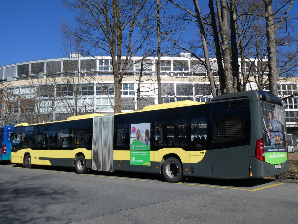 (272'625) - STI Thun - Nr. 169/BE 752'169 - Mercedes am 3. Mrz 2025 bei der Schifflndte Thun